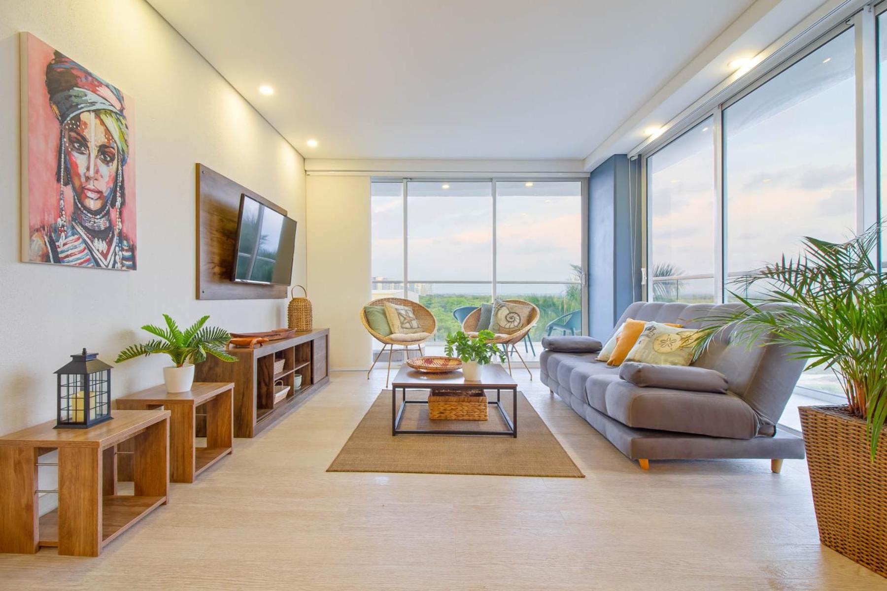 Martinique Cartagena - Apartamentos A Corta Caminata De Playa Azul Экстерьер фото