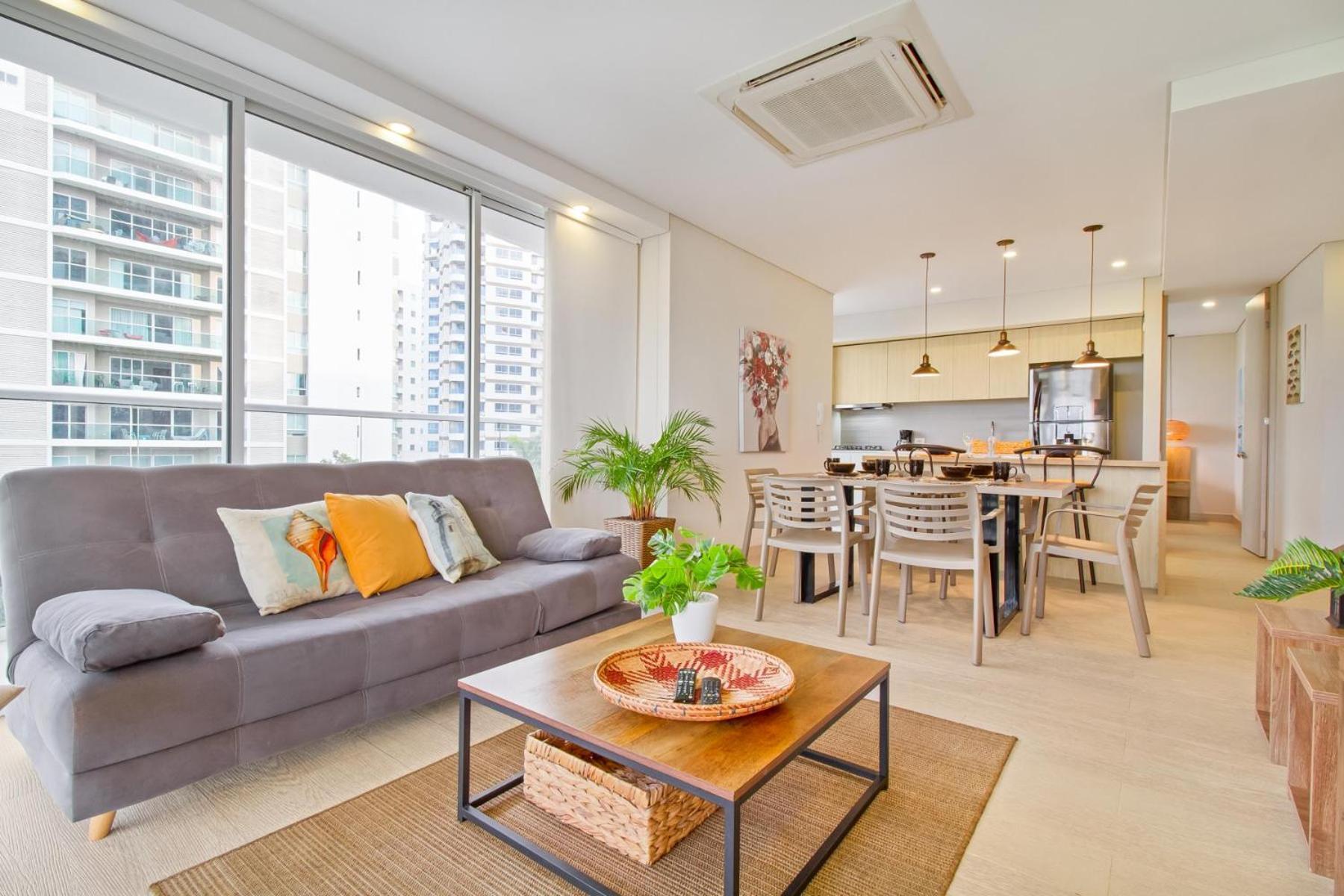 Martinique Cartagena - Apartamentos A Corta Caminata De Playa Azul Экстерьер фото