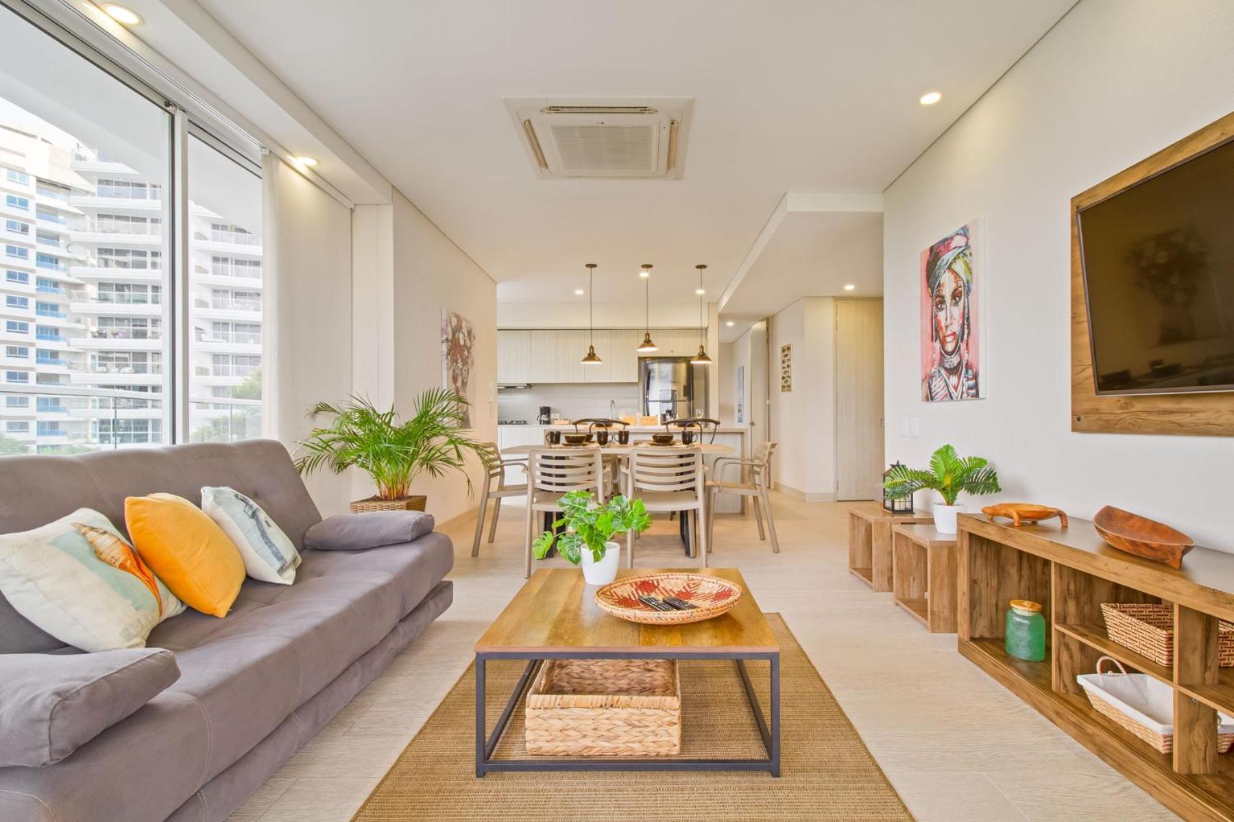 Martinique Cartagena - Apartamentos A Corta Caminata De Playa Azul Экстерьер фото