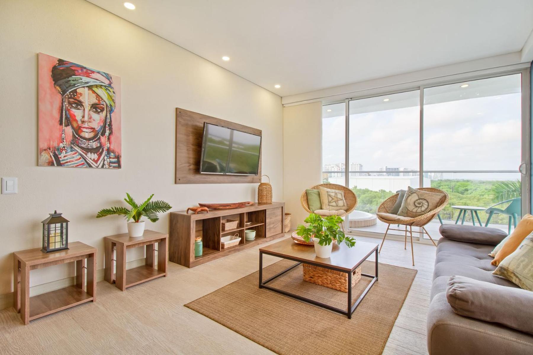 Martinique Cartagena - Apartamentos A Corta Caminata De Playa Azul Экстерьер фото