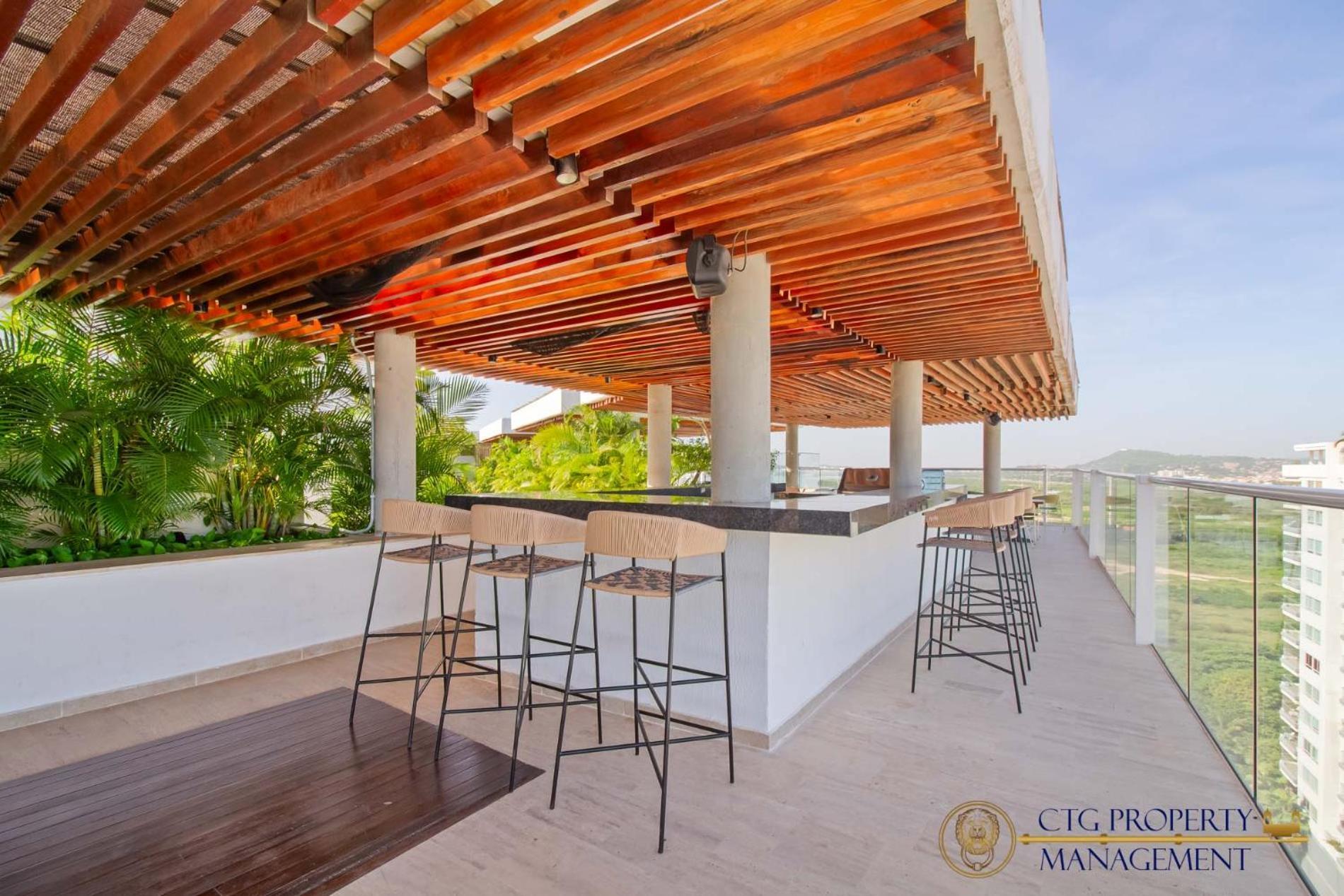 Martinique Cartagena - Apartamentos A Corta Caminata De Playa Azul Экстерьер фото
