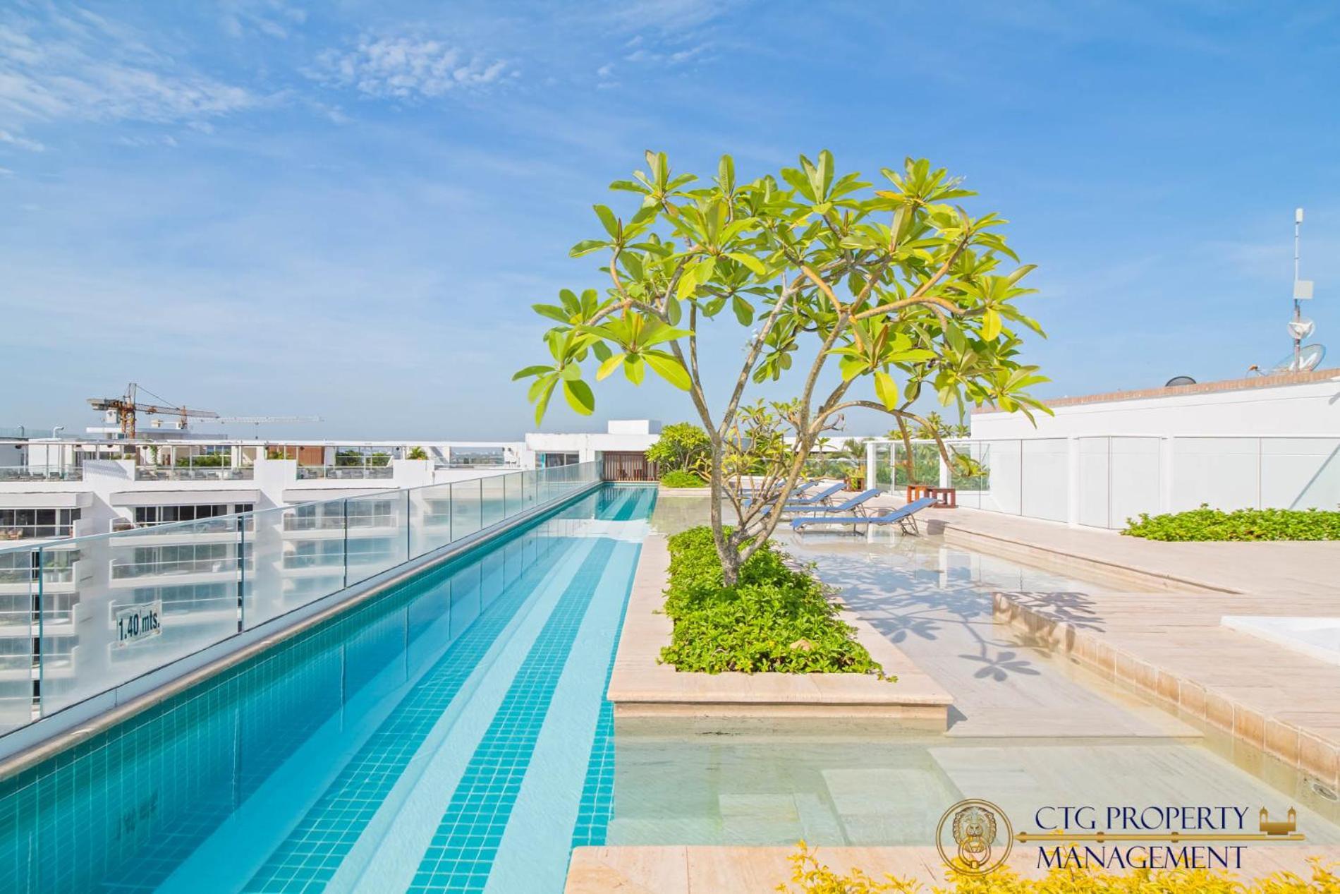 Martinique Cartagena - Apartamentos A Corta Caminata De Playa Azul Экстерьер фото